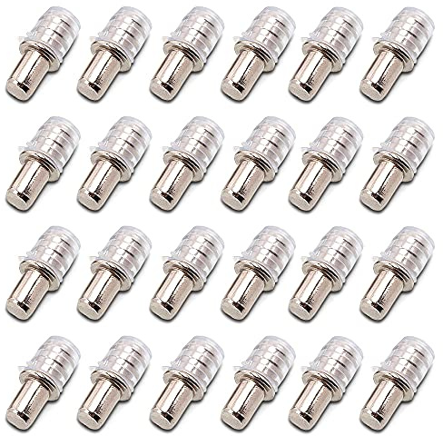 Niaciswe Regalbodenträger 100 Stück Fachbodenträger 5mm Regalstifte Bodenträger Einlegeboden Halter Regalbretthalter Metall Regalstütze Ständerregalhalterung mit Gummimanschette