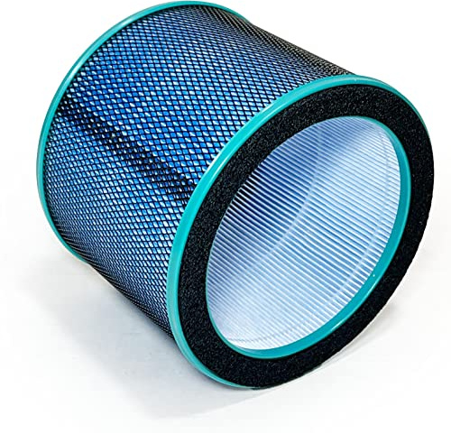 Nispira R21/ R020 2-in-1 True HEPA Filter Replacement For Bladeless Tower Air Purifier Fan UTY R021 R21 R020 R20 SKJ-CR021 SKJ-CR020 Medium, 1 Pack