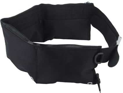 Alomejor Neoprene Pocket Scuba Weight Belt, Quick Release Buckle Waist 32 to 52, for Diving Snorkeling Water Sports