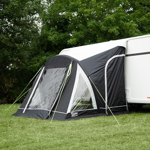 Leisurewize - Baywatch 300 Inflatable Caravan Porch Air Awning – Spacious, Waterproof Air Awning with Easy Setup, Inflatable Poles & Carry Bag for Comfortable Outdoor Relaxation LWA46