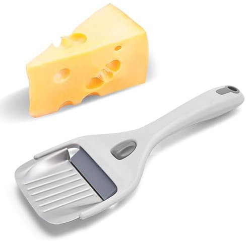 XIAOJINGQINGAQ Cheese Slicer - Stainless Steel Butter Slicer - Adjustable Thickness Cheese Cutter - Kitchen Tool