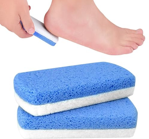 Glass Pumice Stone for Feet – Callus Remover for Soft, Smooth Skin – Durable and Easy to Use for Pedicure Care
