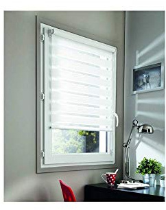 MADECOSTORE Rollo für Tag und Nacht, Basic, Weiß, L 70 x H 150 cm