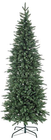 Albero di Natale Pino Slim 240 cm Verde con 1790 Rami Marchio: EDG