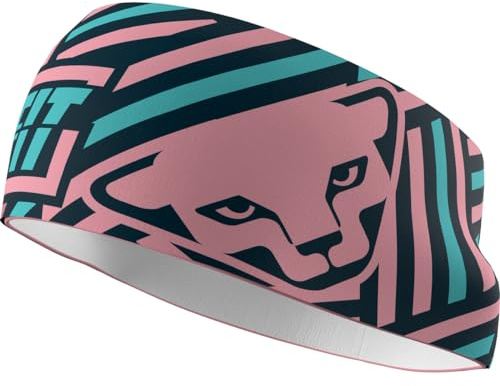 DYNAFIT Graphic Performance Stirnband für Erwachsene - Unisex - Allgemein - Fitnessbegeisterte - Mocarosa/Razzle Dazz