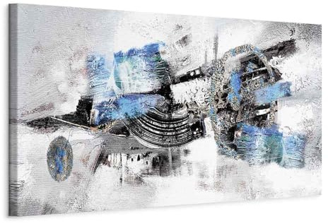 murando - Akustikbild Textur wie gemalt, Schallschutz, Wohnzimmer, Büro | Verbessert Raumakustik, reduziert Hall, ideal fürs Büro oder Wohnzimmer, hochwertige Verarbeitung, schnelle Montage, stilvoll