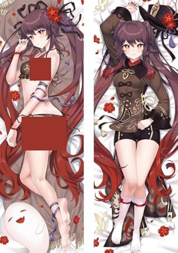 CSYKKL Für Genshin Impact Umarmungskissen Bezug Doppelseitige Muster Druck Pillowcase Manga Dakimakura Kissenhülle,Seitenschläferkissen Kissenbezug,2wt(2waytricot)-50cm*150cm