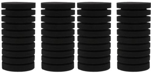 Parliky Aquarium Filter Schwamm Ersatz 4 Stück Schwammfilter Zubehör Leichtes Filterzubehör Einfach Installation Effektive Wasserfilterung Für Fischtank 12X12X6 cm