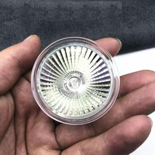 LEDLOCLB 5 bombillas halógenas MR16 de 12 V, 24 V, 220 V y 20 W, regulables, color blanco cálido, 10 unidades, 24 V-20 W
