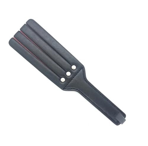 Juguete sexual BDSM, látigo de cuero de doble capa, paleta for azotes, flogger fetichista, SM, bondage, femdom, productos for adultos for mujeres, juegos 18
