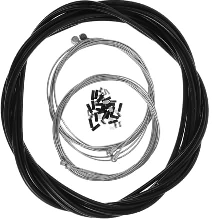 INOOMP 1 Satz Bremsgeschwindigkeitsrohrset Bremskabel Fahrräder Fahrradbremsgrenze Fahrrad Bremsen Kit Fahrradkabelgehäuse Bremsleitung Fahrradbremskabelleitung Bremskabel Fahrrad Metall