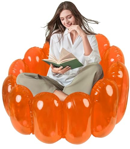 Blow -up Stuhl - aufblasbare Lounge Couch | Tragbares Luftsofa, Jelly-Sitz für Erwachsene, leichter Filmstuhl, stilvolle luftgefüllte Möbel für Wohnzimmer im Innenbereich und Außenterrasse Entspannung