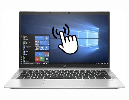 HP EliteBook 830 G7 Ordinateur portable professionnel à écran tactile 13,3 FHD, Intel Core i7-10610U, 16 Go de RAM, 512 Go SSD, clavier QWERTY, Windows 11 Pro (renouvelé)