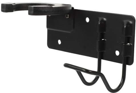 ifundom Stabiler Mikrofon Wandhaken aus Metall und Gummi mit Wandmontage für Ktv und Drahtlose Mikrofone Langlebiger Mikrofonhalter für Wandbefestigung