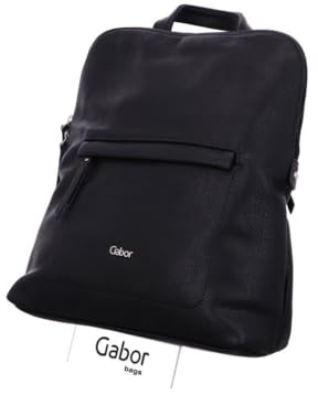 Gabor bags Mina Damen City Rucksack Backpack, 8 L Schwarz