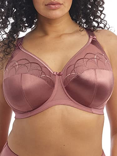Elomi Women's Cate Underwire Full Cup Banded Bra, Rosewood, 46H