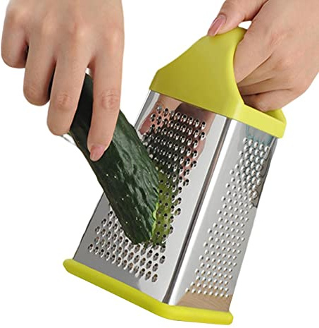 ZCSXK 4 Vegetable Chopper Manual - All-Purpose Cabbage Shredder Slicer,Non-Slip Cheese Shredder Container for Kitchen for Slicing, Grating Vegetables