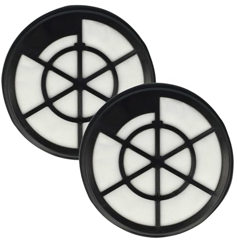 vhbw Filterset 2x Staubsaugerfilter kompatibel mit Silvercrest SBZBK 850 A1 | HG07375 Staubsauger - Abluftfilter Schwarz Weiß