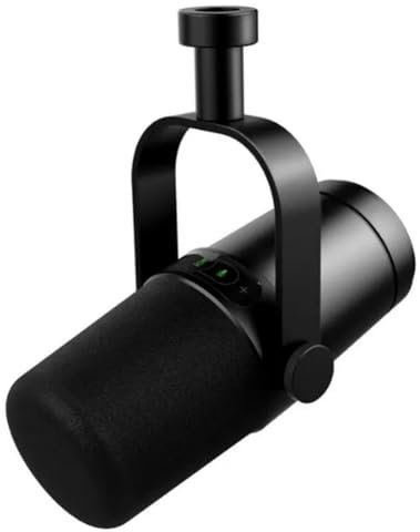 Guriayus MicróFono DináMico Profesional USB/XLR para TransmisióN de Podcasts y MicróFono de Estudio de GrabacióN para MúSica y Voz SM7B