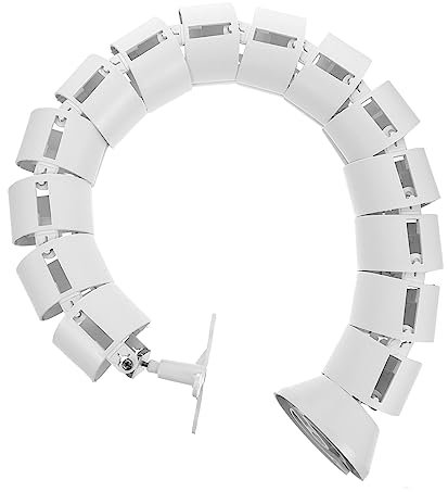 Hoement Kabelabdeckung Fürs Büro 1 Stück Kabel Versteckt Hülse Rohr Tischboden Kabelhülse Drahthülse Für Arbeitszimmer