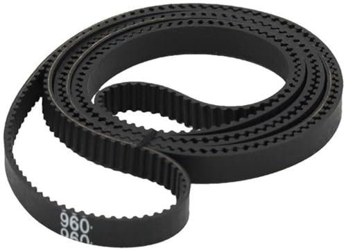GT2-Zahnriemen aus Gummi, B 6mm geschlossenes Schleifenband, L 960976100010401100114401164118012101220mm Zahnriemen for CNC(2GT-1140mm)