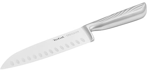 Cuchillo de chef Precision de 16,5 cm de Tefal, Cuchillos de Cocina, Afilado Óptimo, K2890224