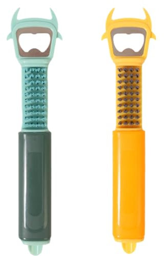 IKOPFLN 2er Set 7-in-1-Sparschäler Schäler Schwarz aus rostfreiem Edelstahl Hochwertige Gemüseschäler mit geschärftem Ausstecher-Spargelschäler/Pendelschäler