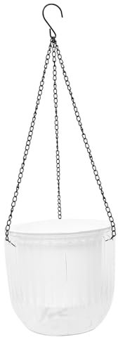 BESTonZON Pot de Fleurs Suspendu Bac pour Plantes Intérieur Extérieur Pot de Jardinage Durable pour Mur