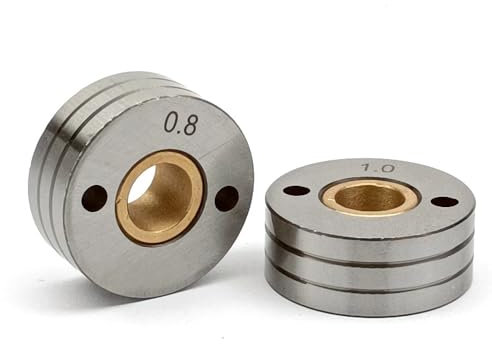 30x12x10 76ZY02AV 76ZY-02AV Rodillo VU ranurado moleteado for soldadura MIG, aluminio, acero, alambre tubular, alimentador, soldador de motor(U 1.0 1.2)