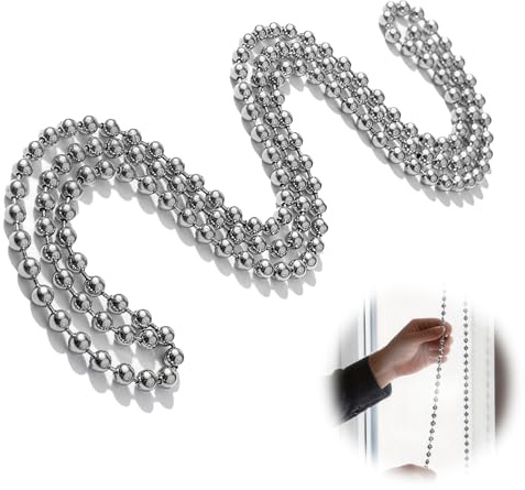 SXKJGQ Blind Chains Replacement, Roller Blind Chain Replacement for Connectors of Vertical Louvers