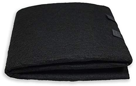 PUREBURG Kohle-Pad für Luftfilter, 40,6 x 121,9 cm, für Luftfilter, Kohlefolie, passend für Luftreiniger, Dunstabzugshauben, Ofenfilter, entfernt Gerüche, VOC-Teile mehr