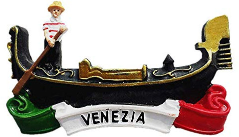 Aimant de réfrigérateur 3D Venise Italie souvenir collection cadeau décoration maison cuisine autocollant magnétique, aimant de réfrigérateur Venise