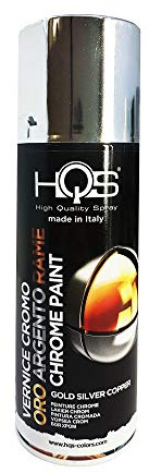 4R Quattroerre.it HQS Spezial Lackspray Silber Chrom 400 ml für Auto