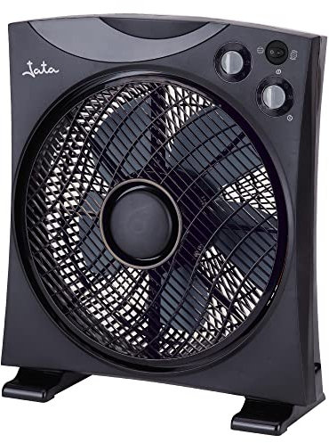 Jata JVVS3112 - Ventilador de Suelo con Temporizador y 3 velocidades. Rejilla giratoria. Silencioso. Bajo consumo. 1420 m3/h