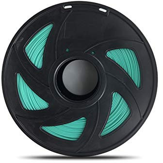 1,75 mm 3D-Drucker-PLA-Filament, 1 kg/335 m, 3D-Druckmaterial, hochwertiges Filament, DIY-Digitalzeichnung, für FDM-3D-Drucker (Farbe: Türkis)