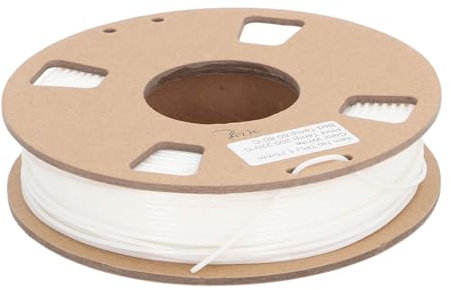 Filament 1,75 Mm weiß, Flexibles TPU-3D-Drucker-Filament, MaßGenauigkeit +/- 0,03 Mm, Hohe Genauigkeit, Weiches 95A-3D-Drucker-Verbrauchsmaterial, Passend für die Meisten