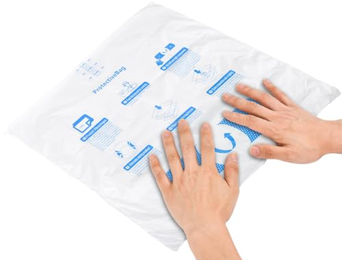 4 Stück 40,6 x 45,7 cm expandierende Schaumstoffverpackung für PC und zerbrechliche Gegenstände, erweiterbarer Verpackungsschaum, Schutzpolsterung für Elektronik und Wertsachen