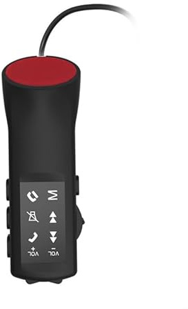 Shkalacar Boutons de Volant de Voiture universels Télécommande multifonctionnelle à 8 Touches pour Lecteur Multimédia DVD Android de Voiture Navigation GPS