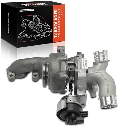 Frankberg 1 turbocompresor compatible con A1 8X1 8XK 1.4L 2014-2018 Toledo IV KG3 1.4L 2015-2019 Fabia III NJ3 1.4L 2014-2021 Van Polo 6R 1.4L 2014-2024 Replace# 04B2 53019G