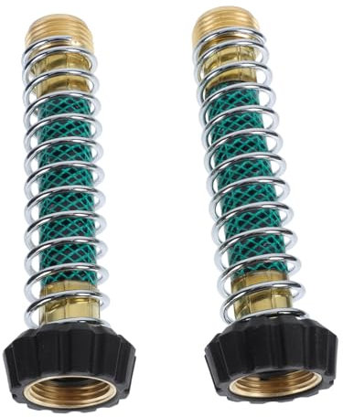 TINEASUR 2piezas Conector De Manguera De Jardín Adaptador Resistente y Duradero para Riego Protección contra Doblado y Deformaciones