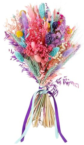 Decorazioni Autunnali Liuyoyo per la Casa, Bouquet di Arancione Secca, Fiori Autunnali Estetici per Vaso, Bouquet di Fiori Secchi, Bouquet di Fiori Secchi per Arrangiamenti (A)