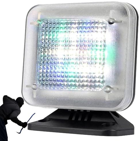 Lampe LED simulant Une Fausse télévision, éclairage Anti-effraction, avec 4 Modes, éclairage de Nuit, Anti-vol et minuterie, capteur, pour la sécurité de la Maison et la Protection Contre Les