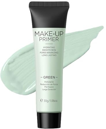 Green Colour Corrector Cream For Face, Anti-Redness Primer & Color Correcting Foundation Neutralizer, Redness Reducing Face Cream With Soothing Formula​For Women And Girls