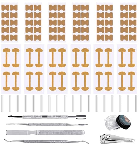 Rurbeder 139 Pzs Uñas Encarnadas Pies Corrección Kit, Parches para Elástico, Tiras De C Ingrown Toenail Treatment, Herramientas Cuidado Las Los Profesionales uñas encarnadas pies uña encarnada