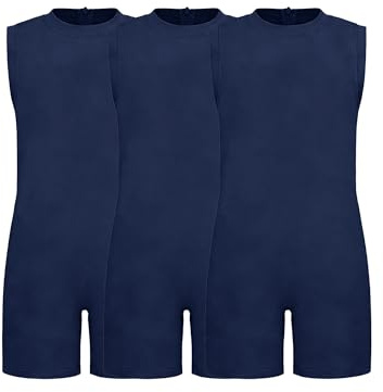 Eandarui Pojkar barn anti-utdragning overall anpassade kläder för anti-utmattning romper adaptiva kläder för adaptiv fritidsoverall, Marinblå, 158-164