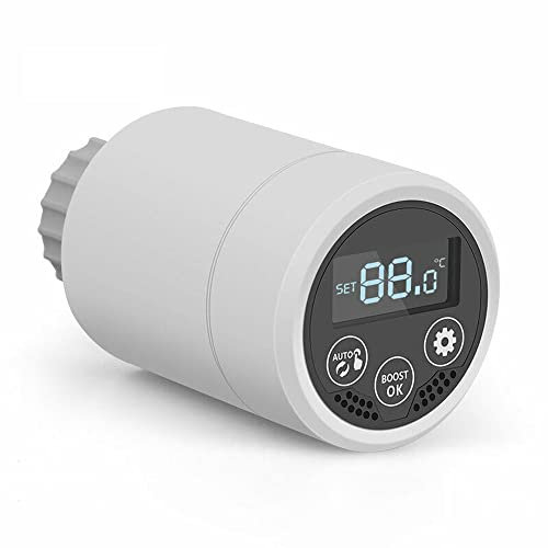 Nova Live Zigbee Smart Home Heating White Thermostat TRV Radiator Valve (Additional Thermostat)