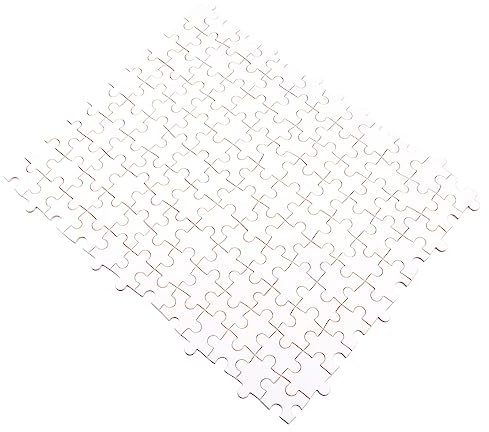 FELTECHELECTR 1000stücke Teiliges Holzpuzzle Zum Selbstgestalten Blanko Transferpuzzle Aus Natürlichem Holz Doppelseitig Bedruckbar Robustes DIY Puzzle Für Kreative Foto Bilddrucke