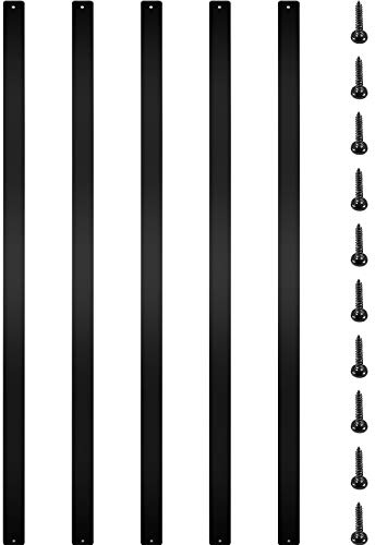 VEVOR Deck Balusters, 76 Pack, Metal Spindles 29.5x1, Includes Screws, Aluminum Alloy, Suitable for Wood & Composite Deck, Elevate Your Outdoor Stair Deck Porch Aesthetics