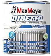 MAXMEYER Diretto Termosifoni Satinato R9010 Bianco 0.5 L