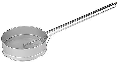 Electric Flour Sifter - USB Rechargeable Automatic Powder Sifter Machine, Stainless Steel Vibrating Sieve Shaker for Flour, Sand, Dusting, and Sericulture